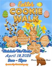 2025 Easter Cookie Walk